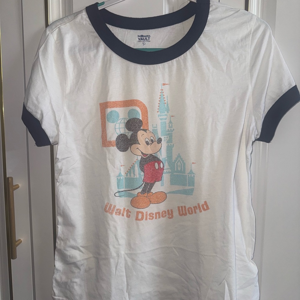 Walt Disney World Vault Collection Mickey Mouse Ringer Tee